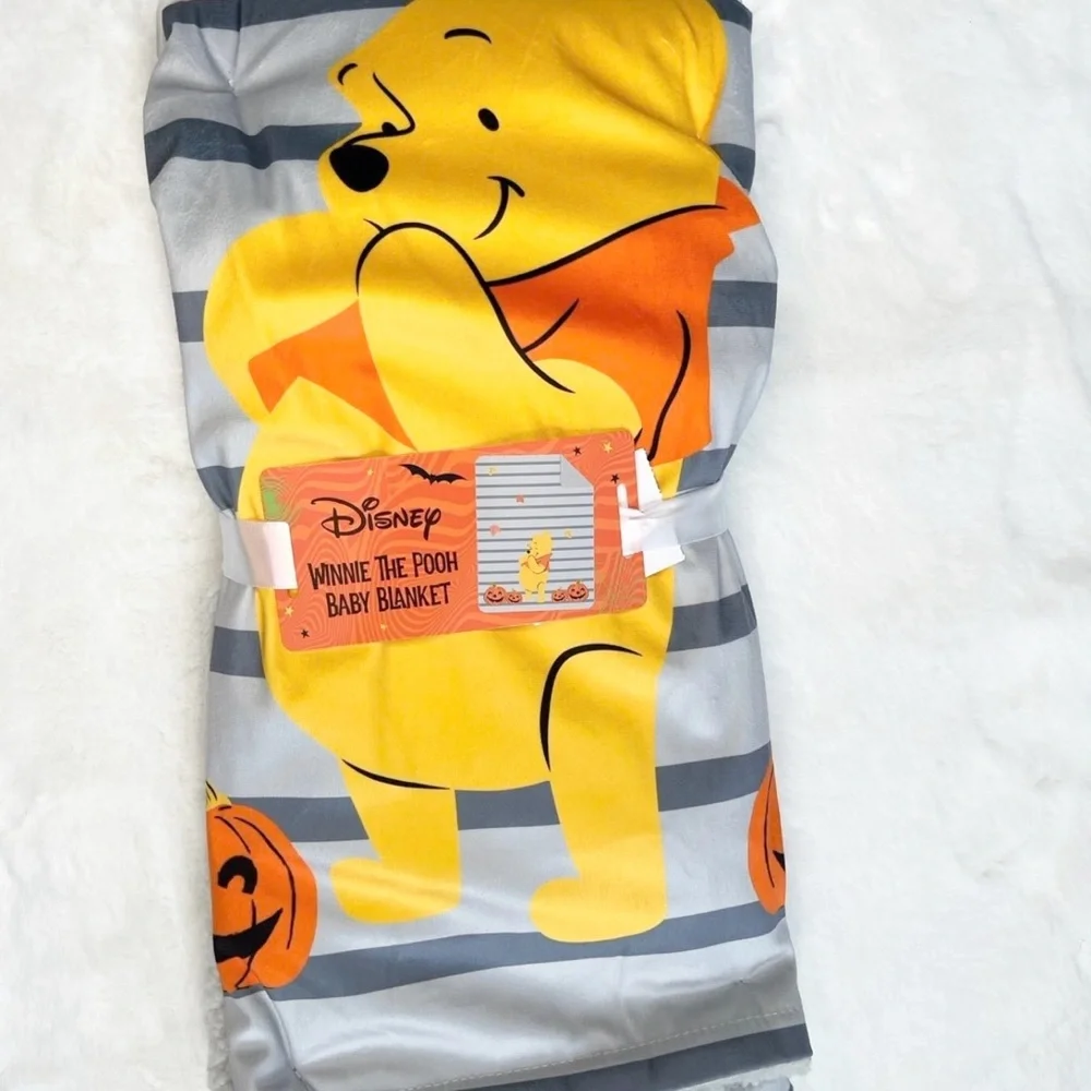 *NEW* Disney Winnie the Pooh Baby Blanket - Picture 6 of 6